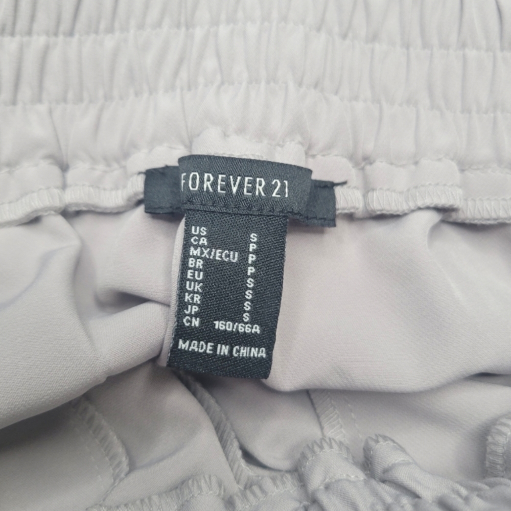 3/$15 🔴 NWT F21 Gray/Lime/White Side-Stripe Joggers - Picture 5 of 7
